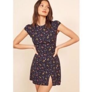 REFORMATION LENA DRESS IN CECILIA FLORAL PRINT